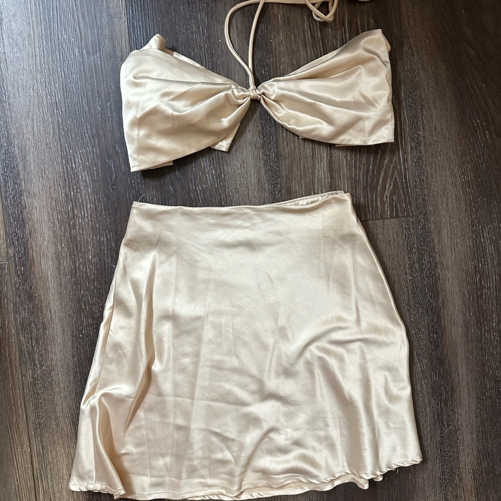 Princess Polly Marianna Gold Champagne Set